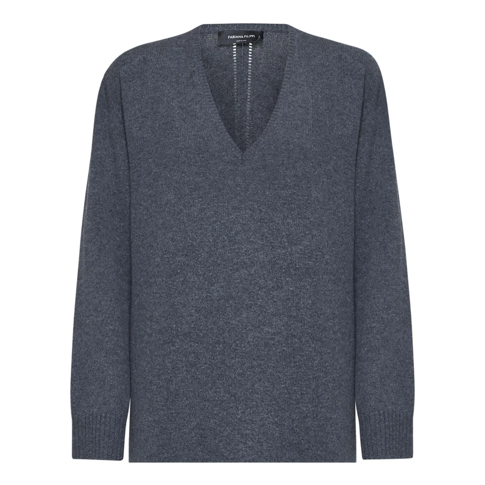 Fabiana Filippi Elegante Grijze Jurken Collectie Gray Dames