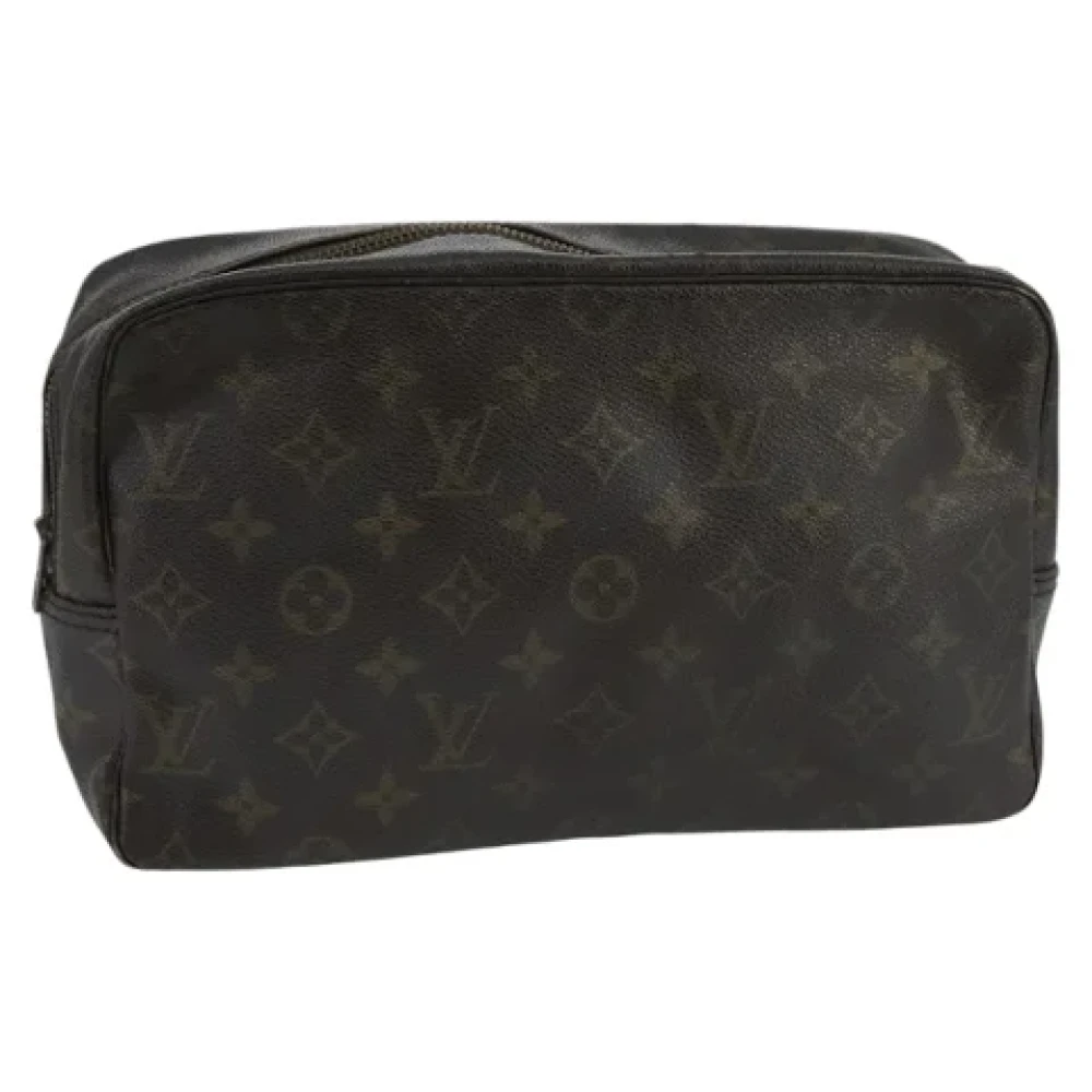 Louis Vuitton Vintage Pre-owned Canvas clutches Brown Dames
