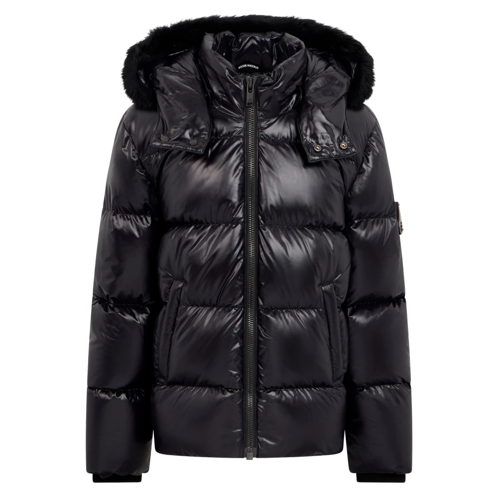Moose Knuckles Unisex Black Kings Down Padded Puffer Jacket