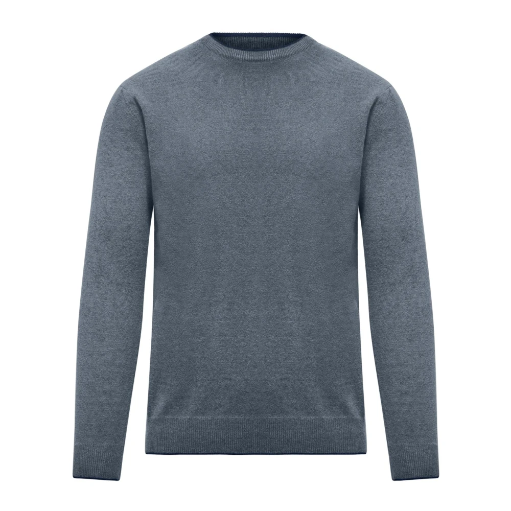 BomBoogie Essentiële Crew-neck Sweater Gray Heren