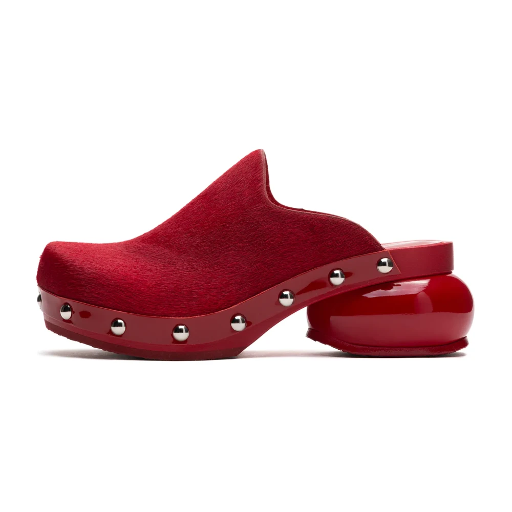 Scholl Red Clogs, Female, 7 Uk, Pescura Jolene