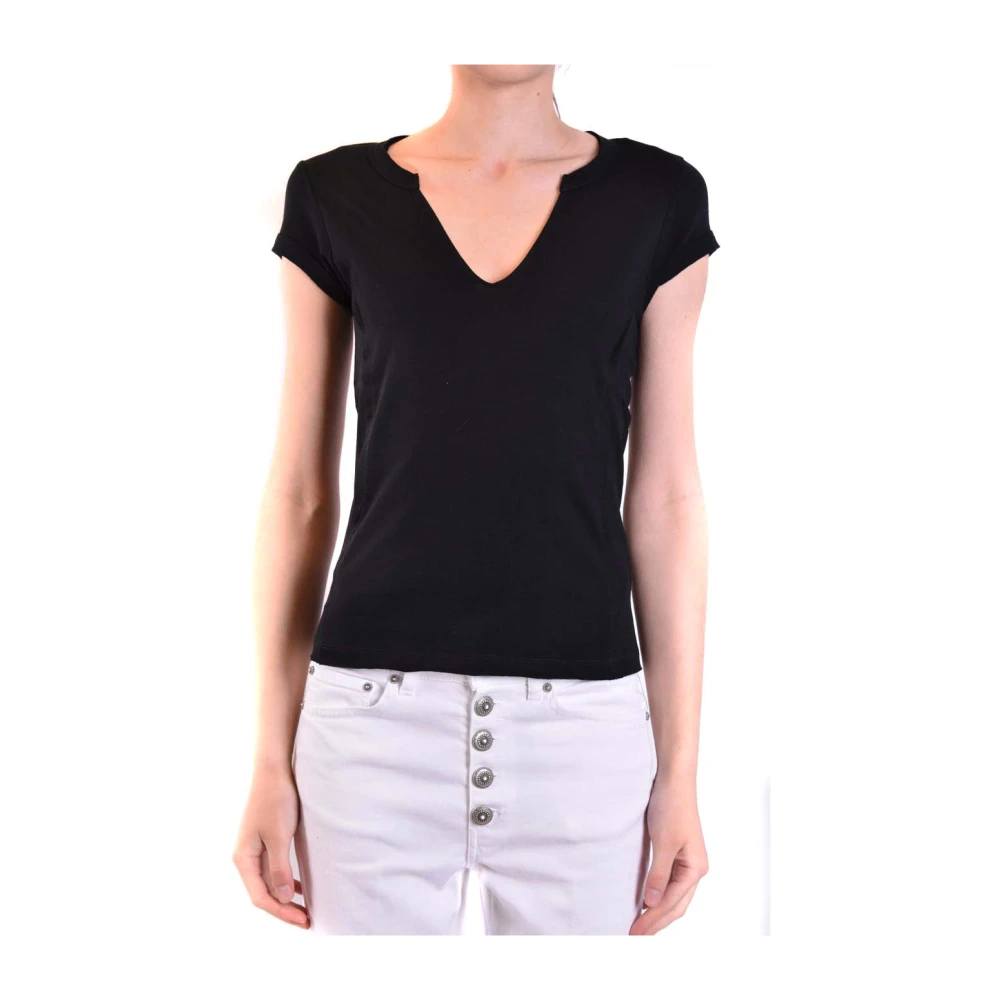 Dondup - Tops > T-Shirts - Black - Dondup - Modalova