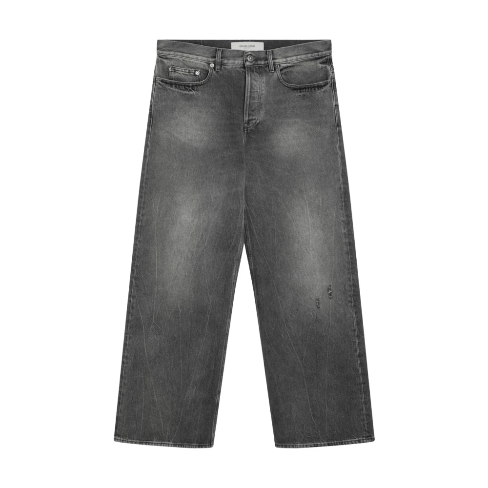Golden Goose Men's Gray Journey Jeans - Straight Fit Jeans - W30 - Jeans