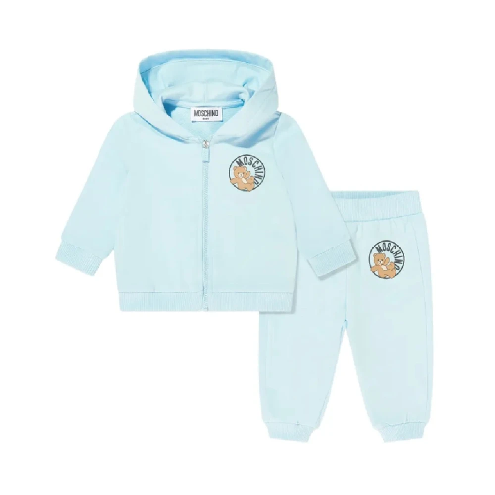 Moschino Kids Sport Sets, Unisex, 2 Y, Mqk03nlca19 40304 Set Blue