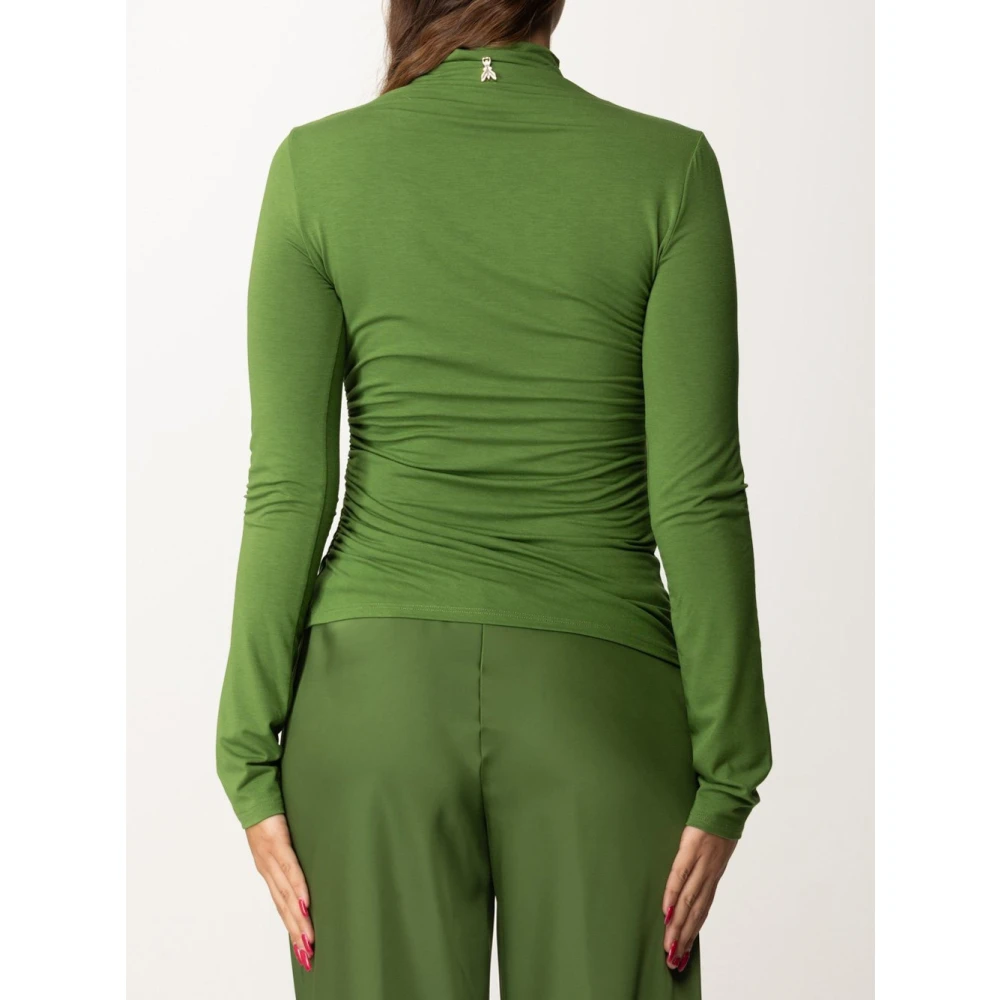 PATRIZIA PEPE Groene Cut Out Sweater Green Dames