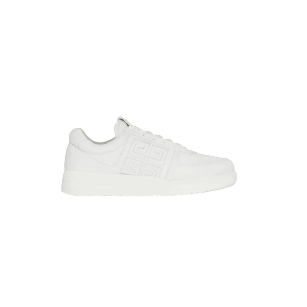 Givenchy Präglad 4G Läder Sneakers White, Herr