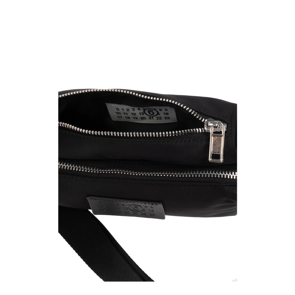 MM6 Maison Margiela Schoudertas met logo Black Heren