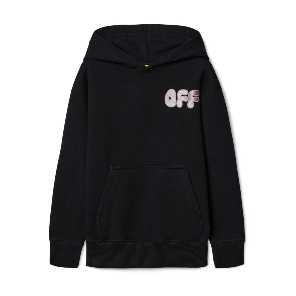 Off White Svart Sweatshirt Aw24 Flickkläder Black, Flicka