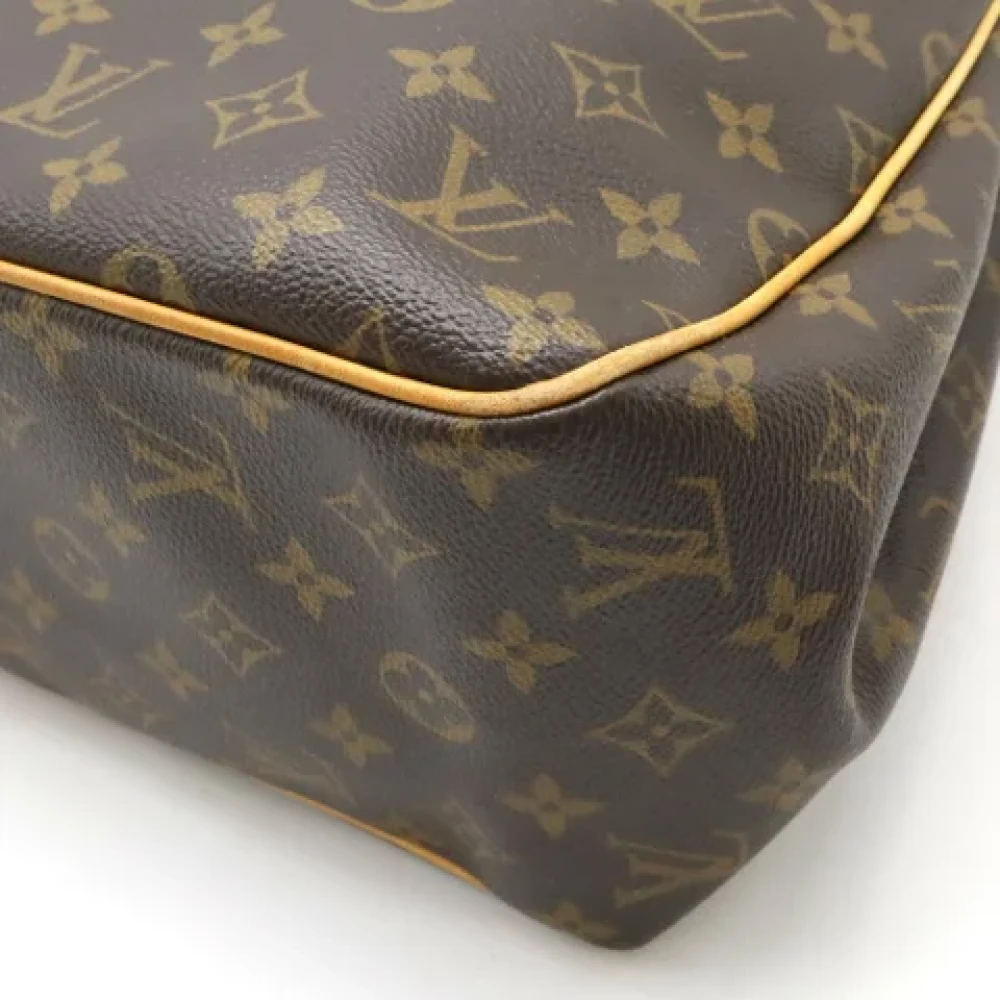 Louis Vuitton Vintage Pre-owned Fabric shoulder-bags Brown Dames