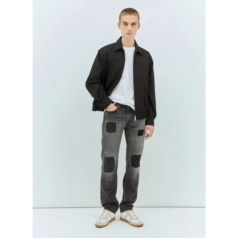 Levi's 505 Patchwork Jeans Black Heren