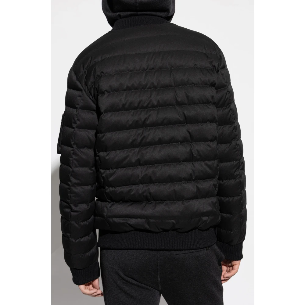 Dolce & Gabbana Jas met logo Black Heren
