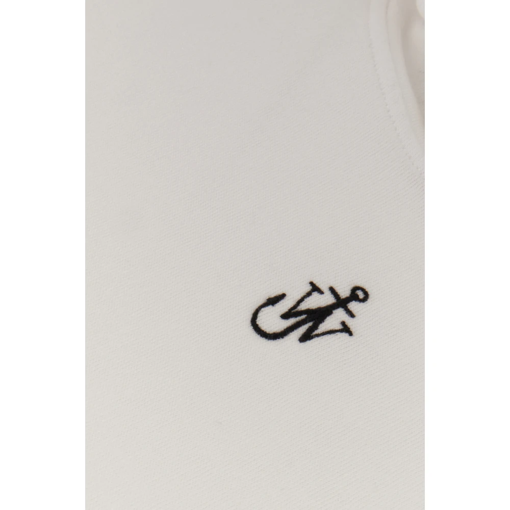 JW Anderson Stijlvolle Sweatshirt voor Moderne Look White Heren