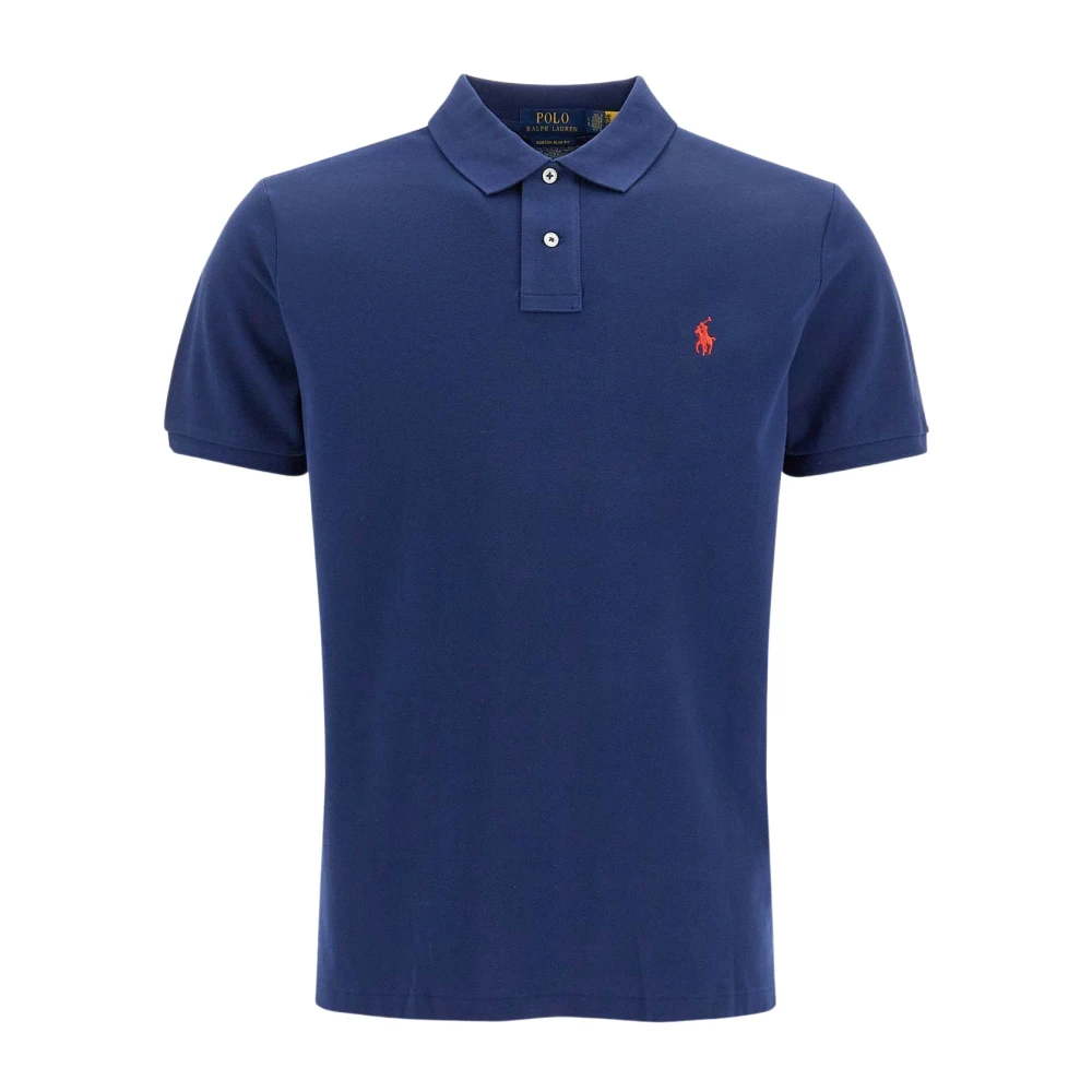 Polo Ralph Lauren Slim Fit Polo Shirt Blue, Herr