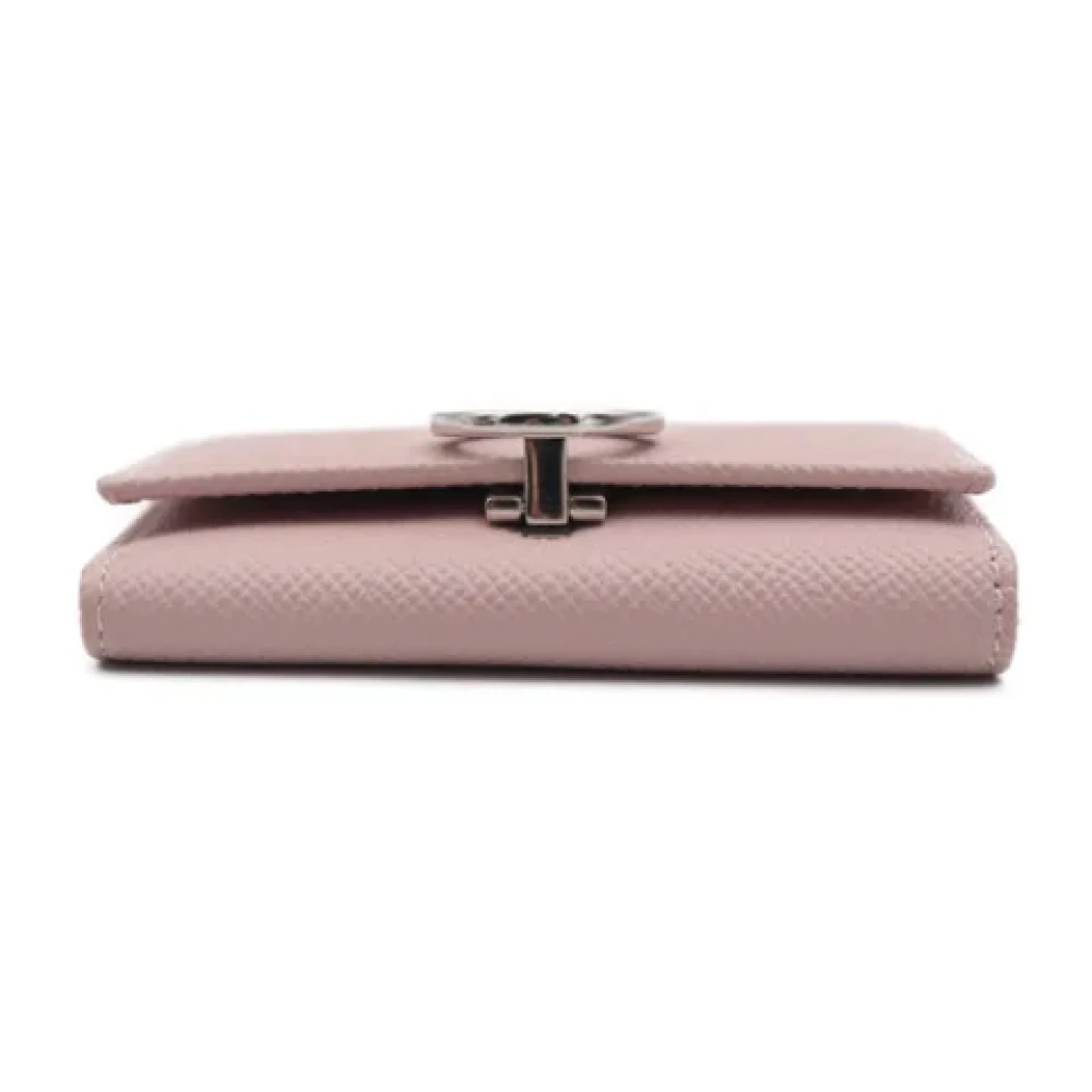 Bvlgari Vintage Pre-owned Leather wallets Pink Dames