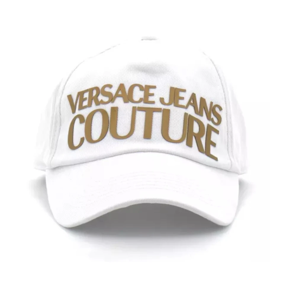 Versace Jeans Couture Unisex White Hats & Caps, One Size, Hats & Beanies 73Yazk11zg109g03