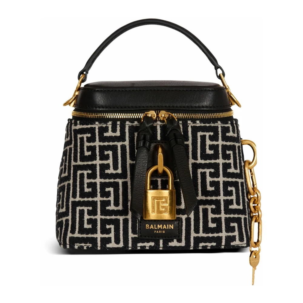 Balmain - Bags > Handbags - Black - Balmain - Modalova