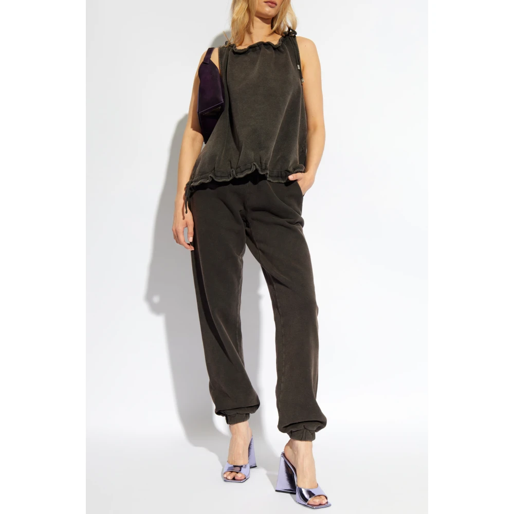 The Attico Sweatpants Gray Dames