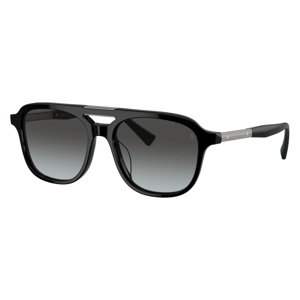 Brunello Cucinelli Unisex Black Sartorial Sunset Sunglasses