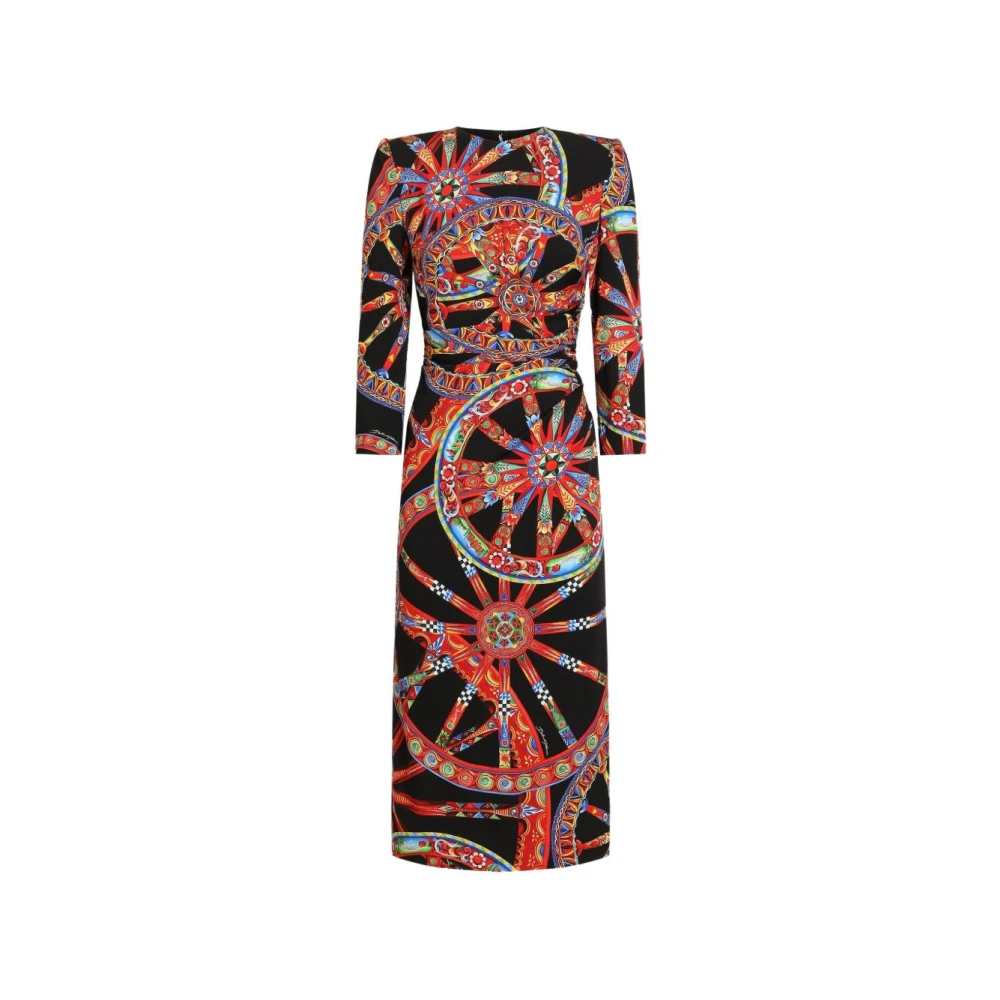 Dolce & Gabbana Femme Multicolor - Day Robes - Robes - E - Taille: 44 Fr