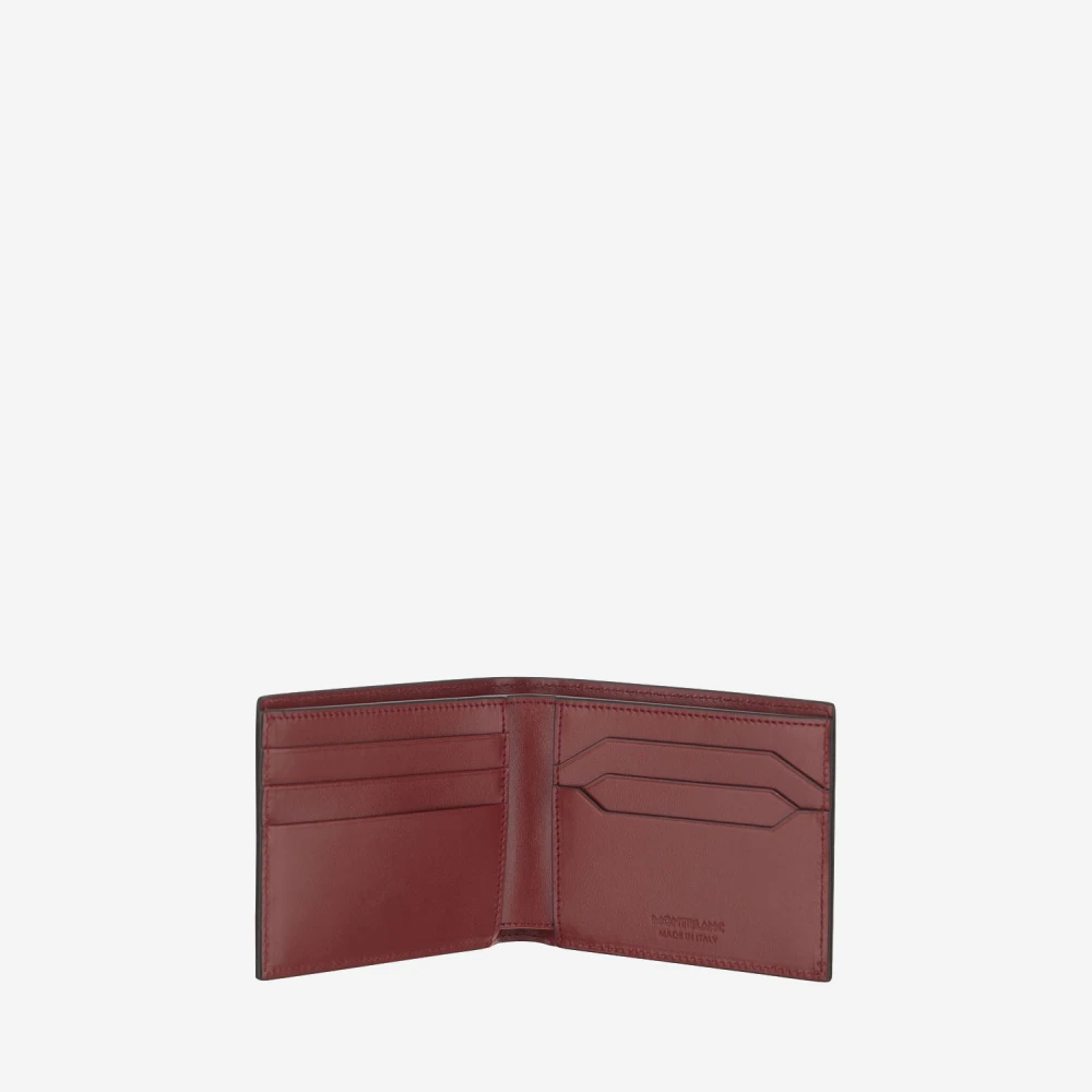 Montblanc Leren portemonnee met kaartsleuven Red Heren