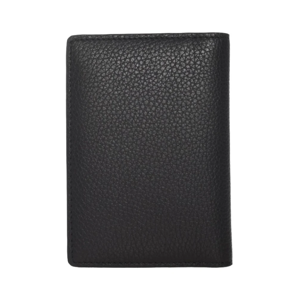 Guess Leren portemonnee Zwart kaartopslag Black Heren