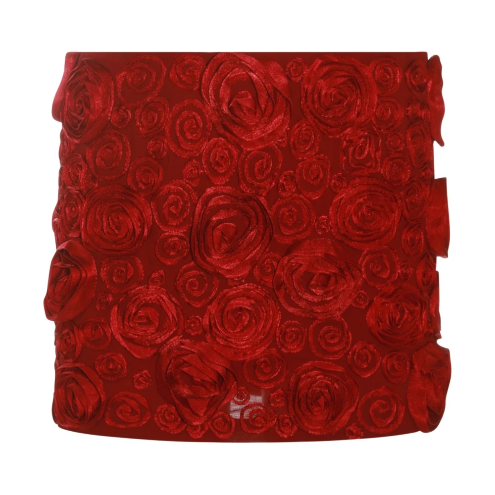 Blumarine Bloemen Rode Minirok Red Dames