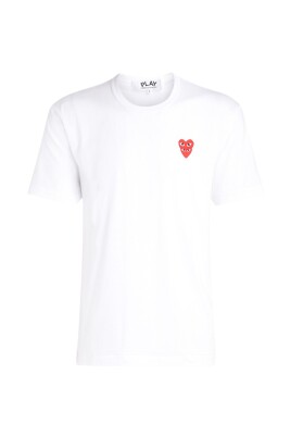 white-heart-print-slim-fit-t-shirt