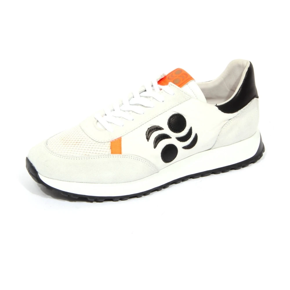 Pantofola d’Oro Witte/Grijze Suède/Stoffen Schoenen- Model: Trl10Wk Heren Schoenen