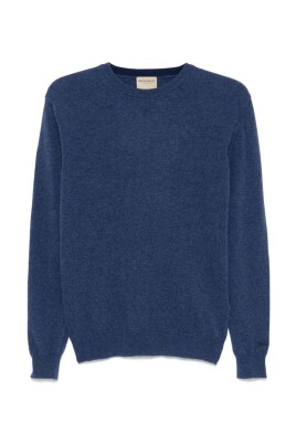 blue-knitted-crew-neck-sweater