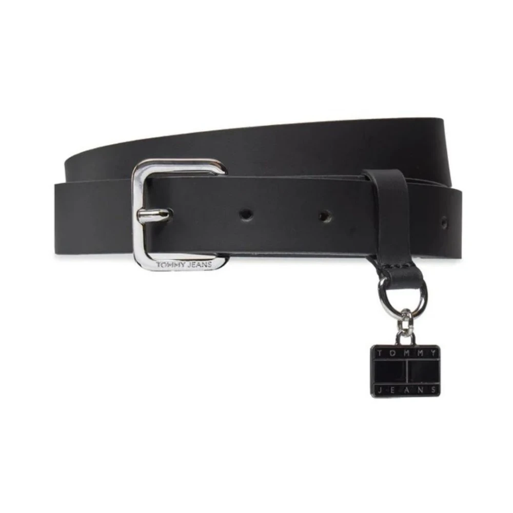 Tommy Hilfiger Damesriem met plaque-detail Black Dames