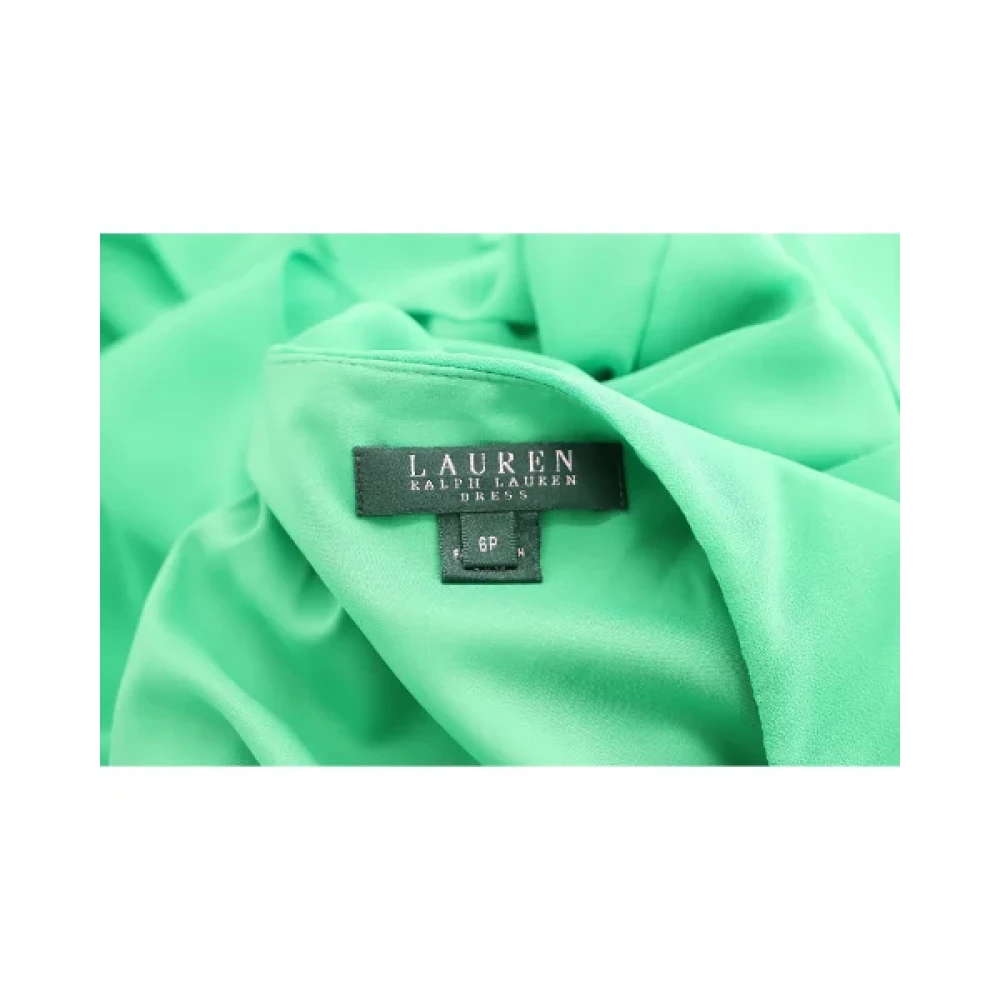Ralph Lauren Pre-owned Polyester dresses Green Dames