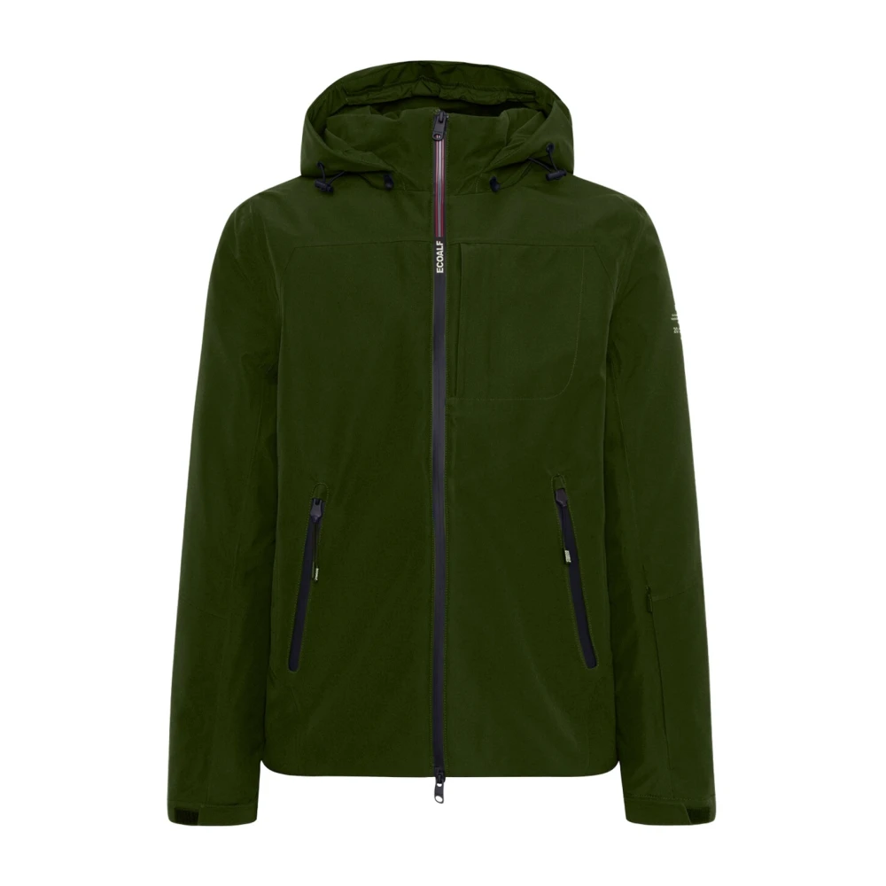 Ecoalf Men's Green Light Jackets, Xl, Aktu Jacket