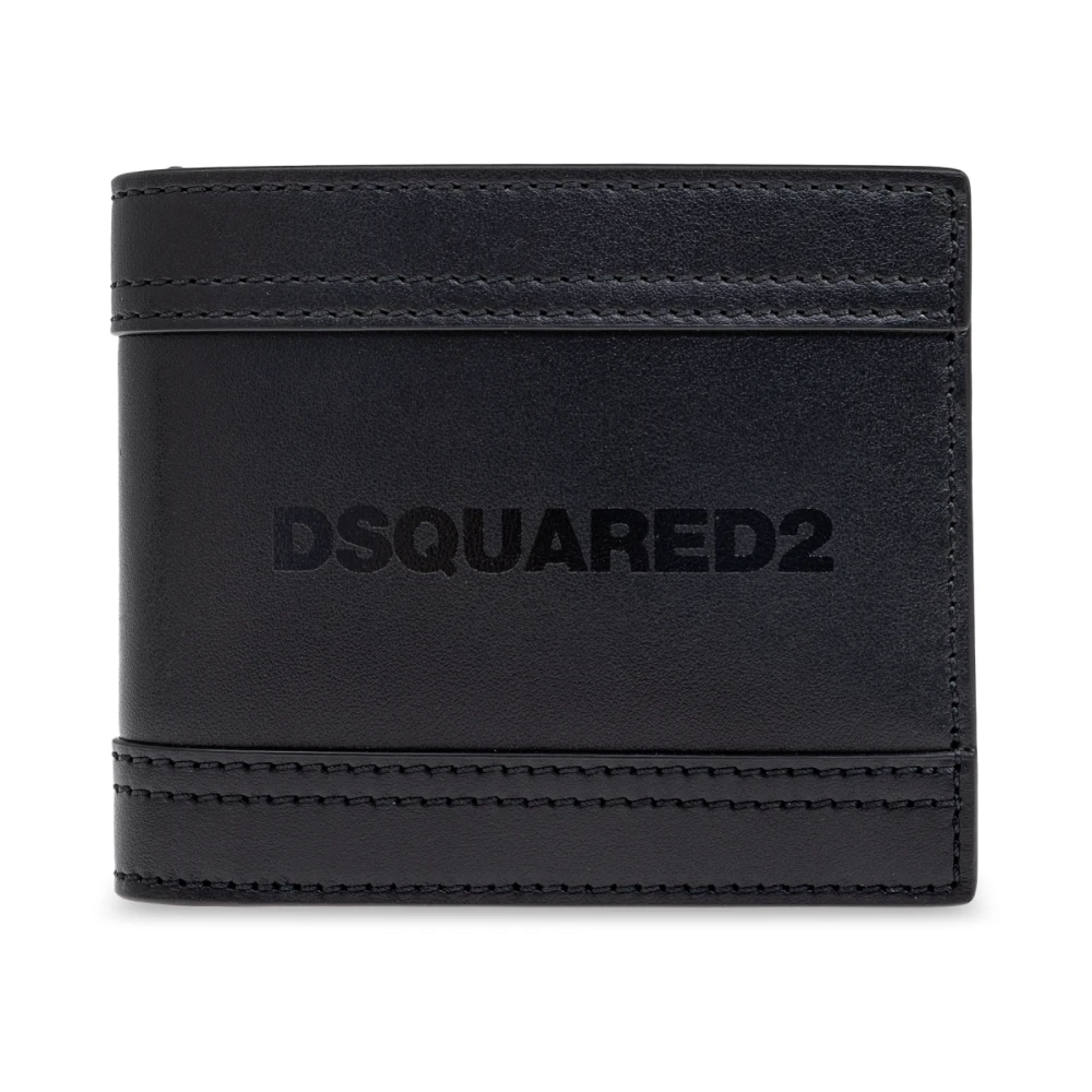 Dsquared2 Opvouwbare Portemonnee Black Heren