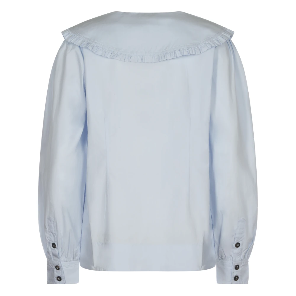 Ganni Stijlvolle Jurkencollectie Blue Dames