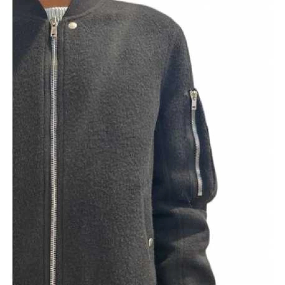 Rick Owens Klassiek Flight Bomberjack Black Heren
