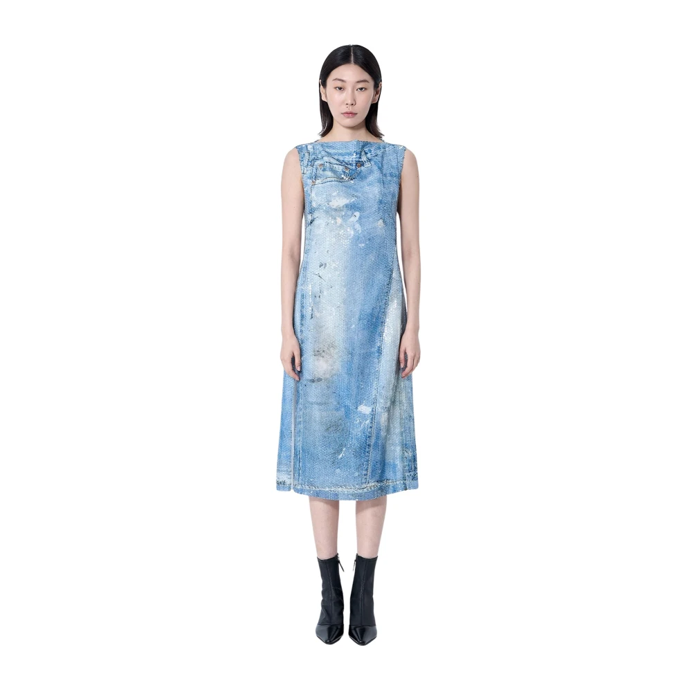 Acne Studios Donna Blu Abiti, Xs, New,