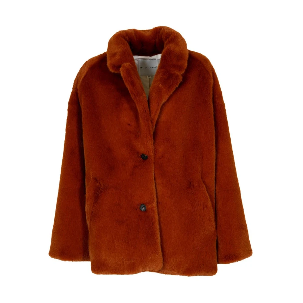 Jackets > Faux Fur & Shearling Jackets - - Skills & Genes - Modalova