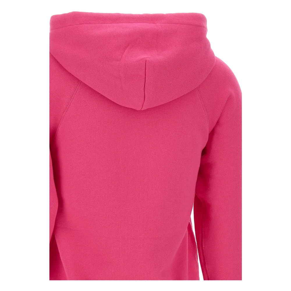 Polo Ralph Lauren Cyclamen Sweatshirt met Capuchon en Logo Pink Dames