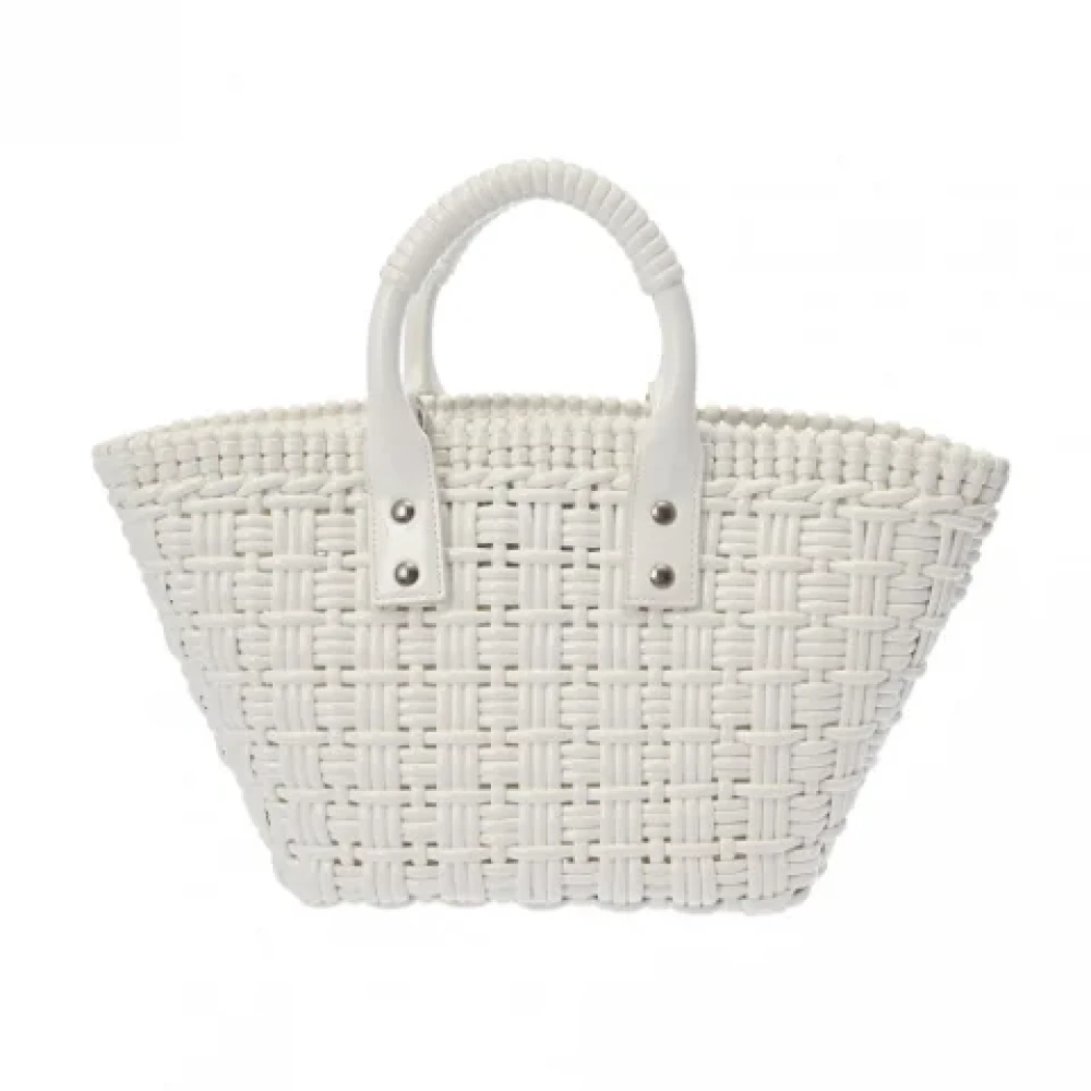 Balenciaga Vintage Pre-owned Leather balenciaga-bags White Dames