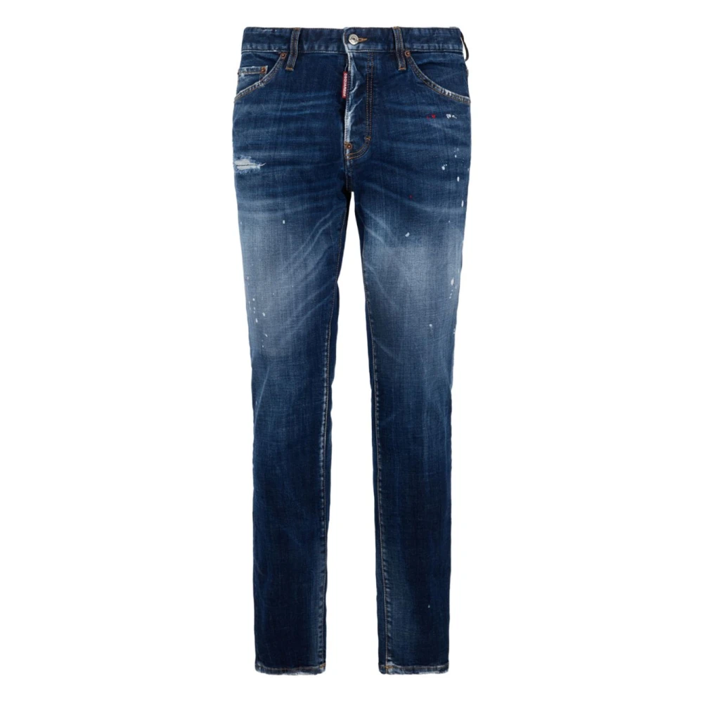 Dsquared2 Blue Slim Fit Jeans, Male, L, Teddy Jeans