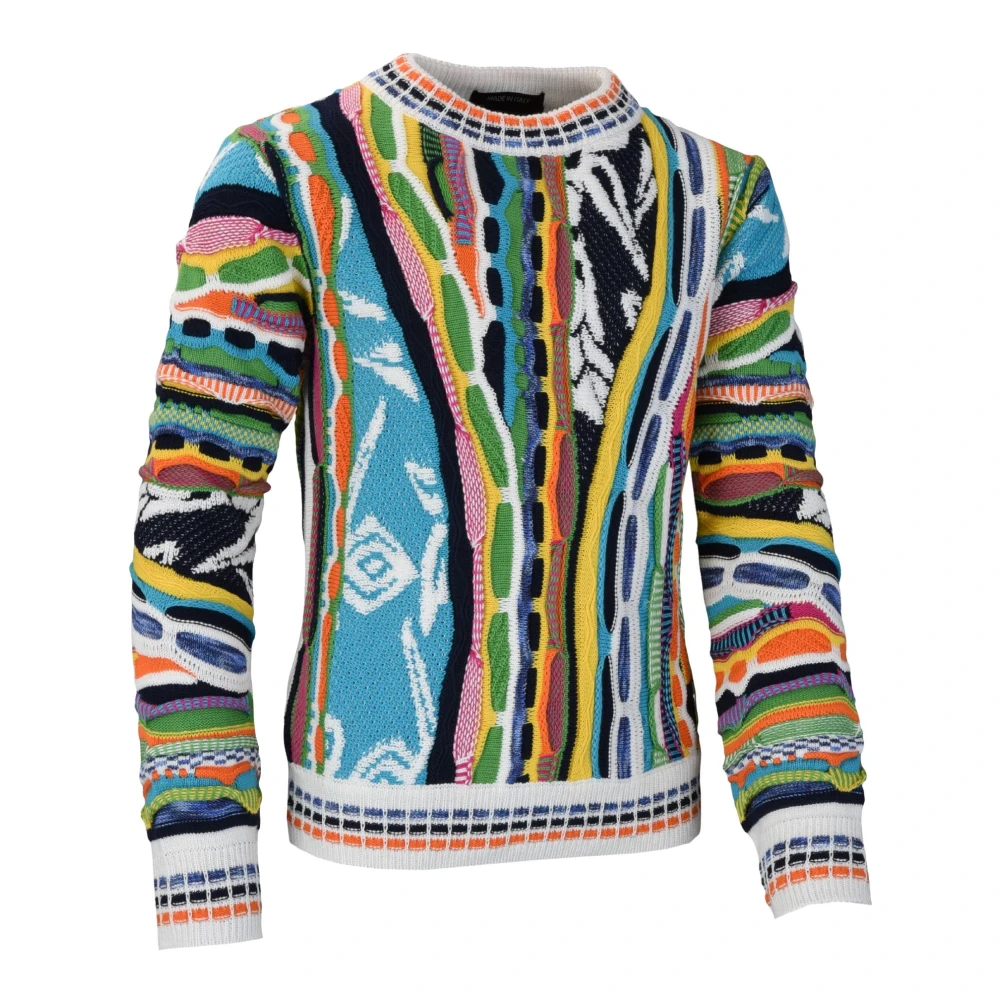 Carlo Colucci Boys Multicolor Unique Knitwear For With Structure Casartelli - Kids Knitwear - 9 Y - Kids