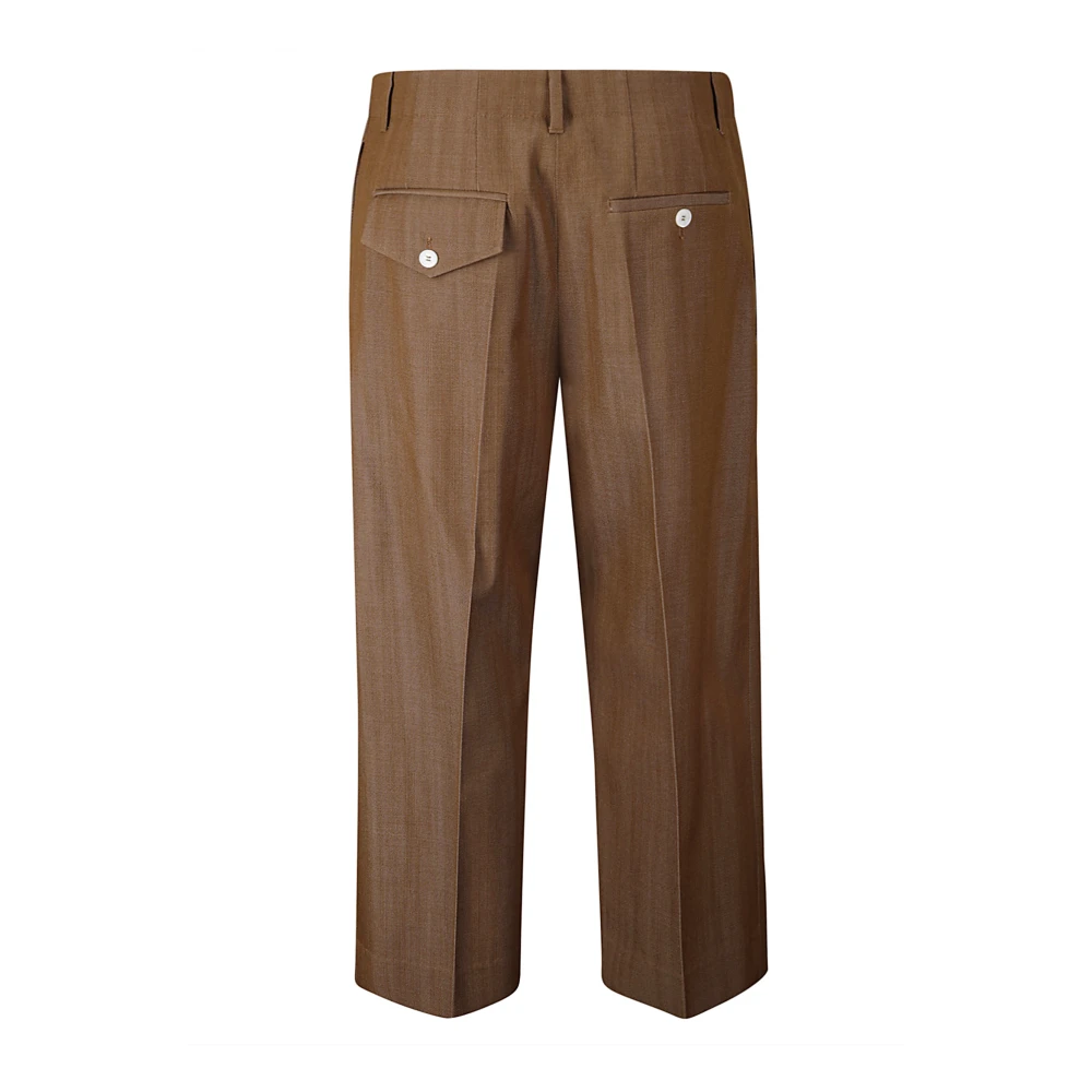 Setchu Gabardine Chino Broek Brown Dames