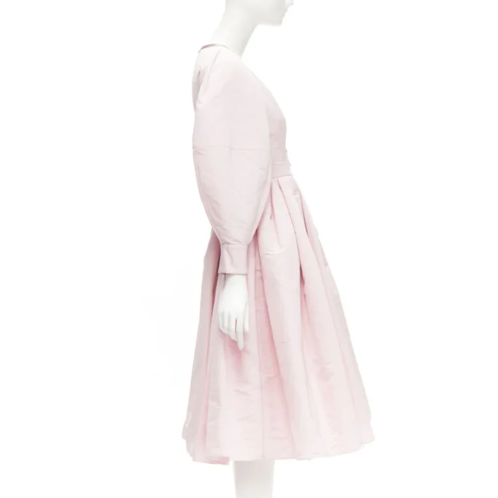 Alexander McQueen Pre-owned Polyester dresses Pink Dames
