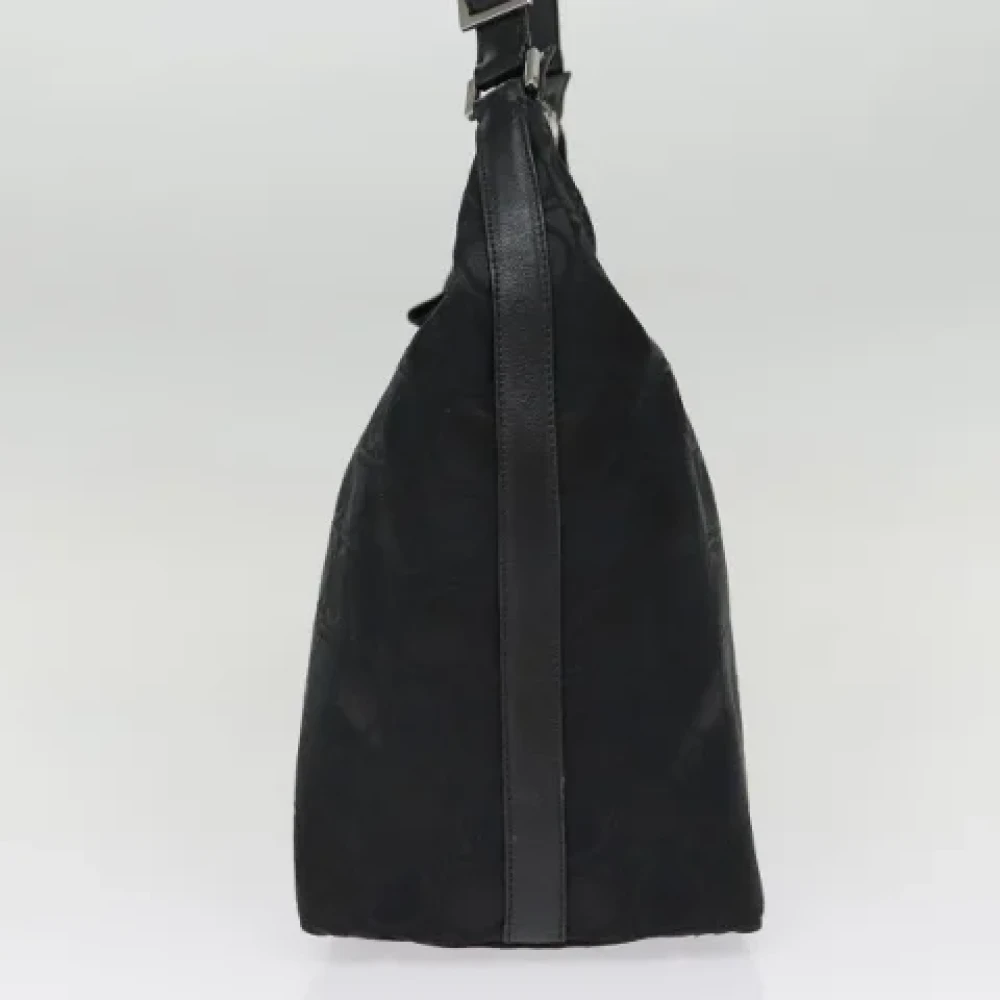 Salvatore Ferragamo Pre-owned Nylon handbags Black Dames