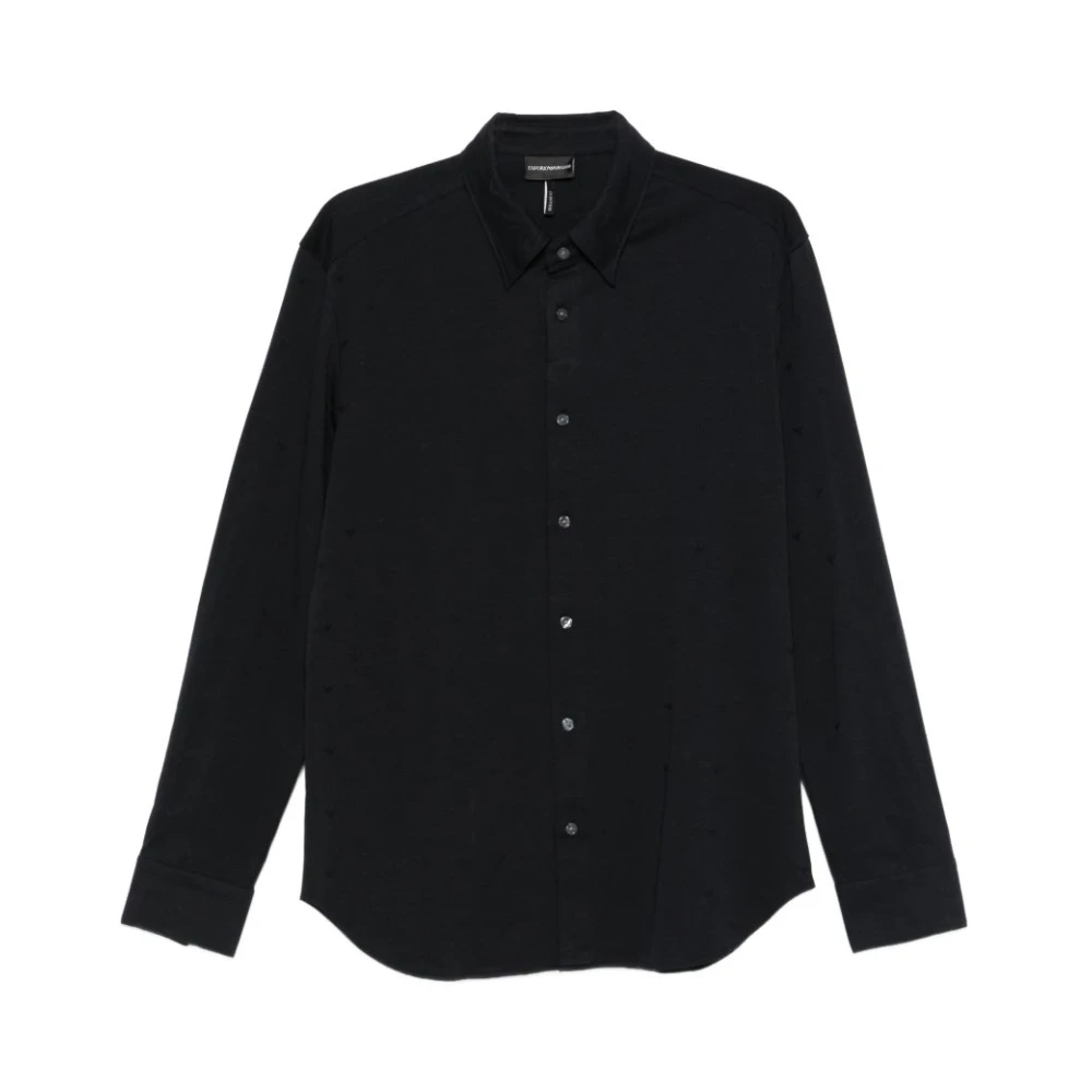 Emporio Armani , Herren, Shirts, Blau, S 
