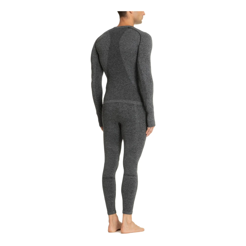 Emporio Armani EA7 Effen Logo Geborduurd Trainingspak Set Gray Heren