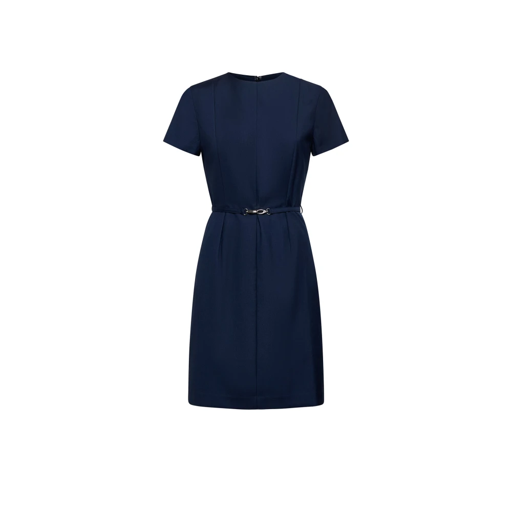 Silvian Heach Mujer Azul - Vestido Con Cinturón Y Corte Esencial - Dresses - Xs