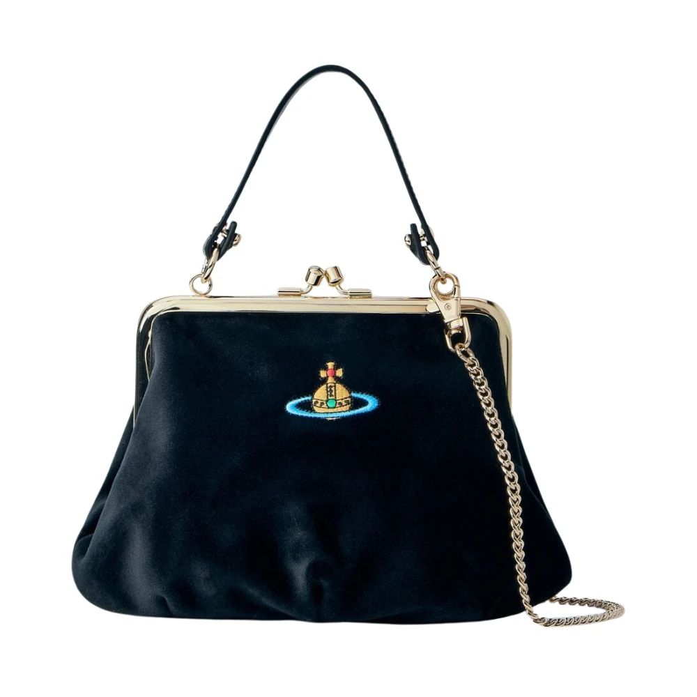 Vivienne Westwood Women's Black Granny Frame Purse - Handbags - One Size - Bags