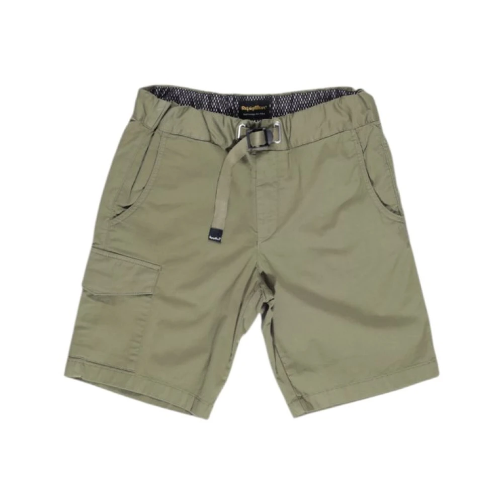 RefrigiWear Mannen Bermuda Katoenen Shorts Herfst Winter Green Heren