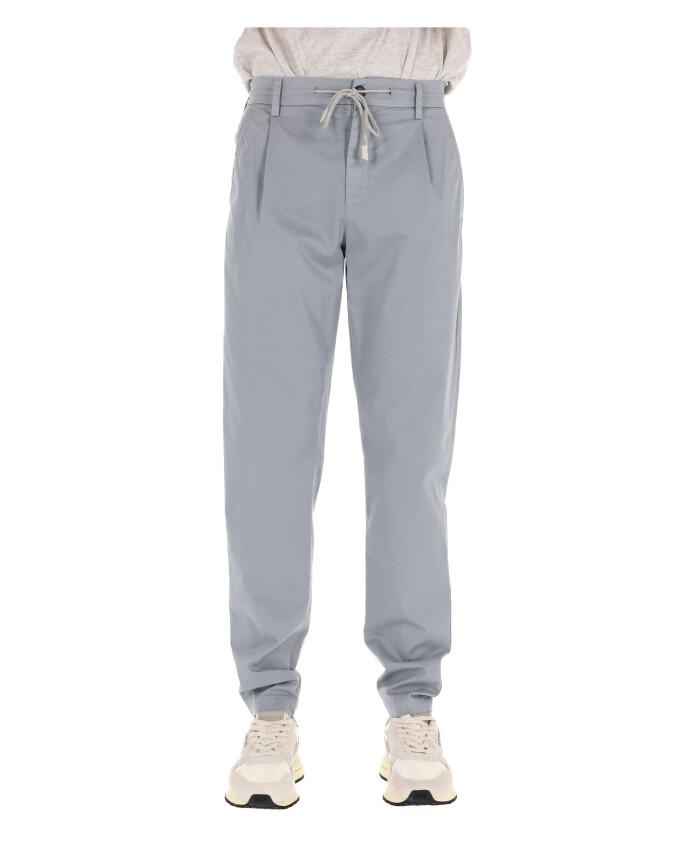 pantalon-confort-coton-bleu-clair-a-cordon-de-serrage